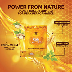 Kinki single sachet close-up with tear notch highlighting convenience