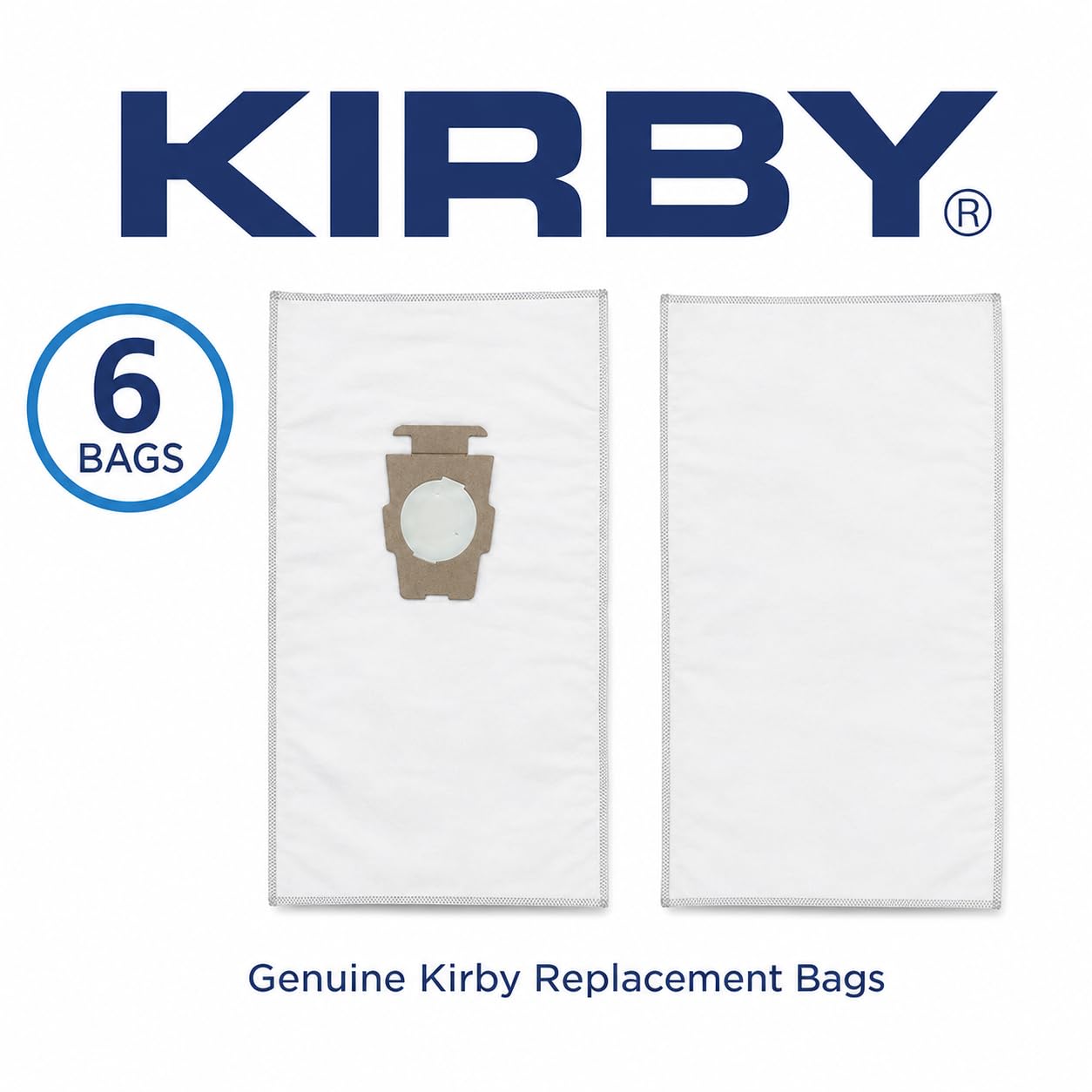 Kirby replacement bag installed in vacuum demonstrating easy swap and maintained performance