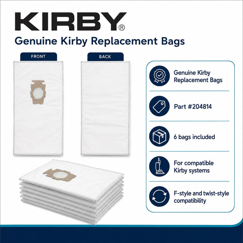 Kirby disposal locking mechanism detail reducing dust exposure during removal