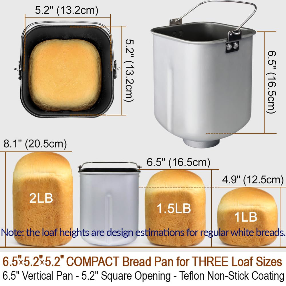 KITCHENARM three loaves illustrating dark medium light crust options for variety