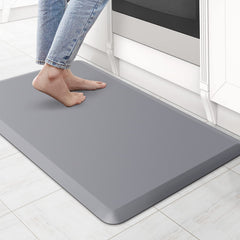 KitchenClouds front view grey mat showing compact comfort