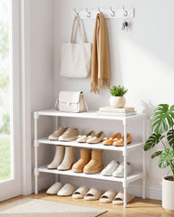 Kitsure close-up of non-woven shelf texture protecting shoes and blocking dust