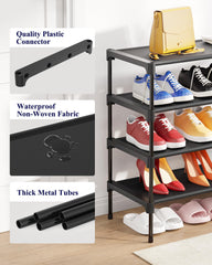 Kitsure placed inside closet maximizing vertical space and easy access benefit