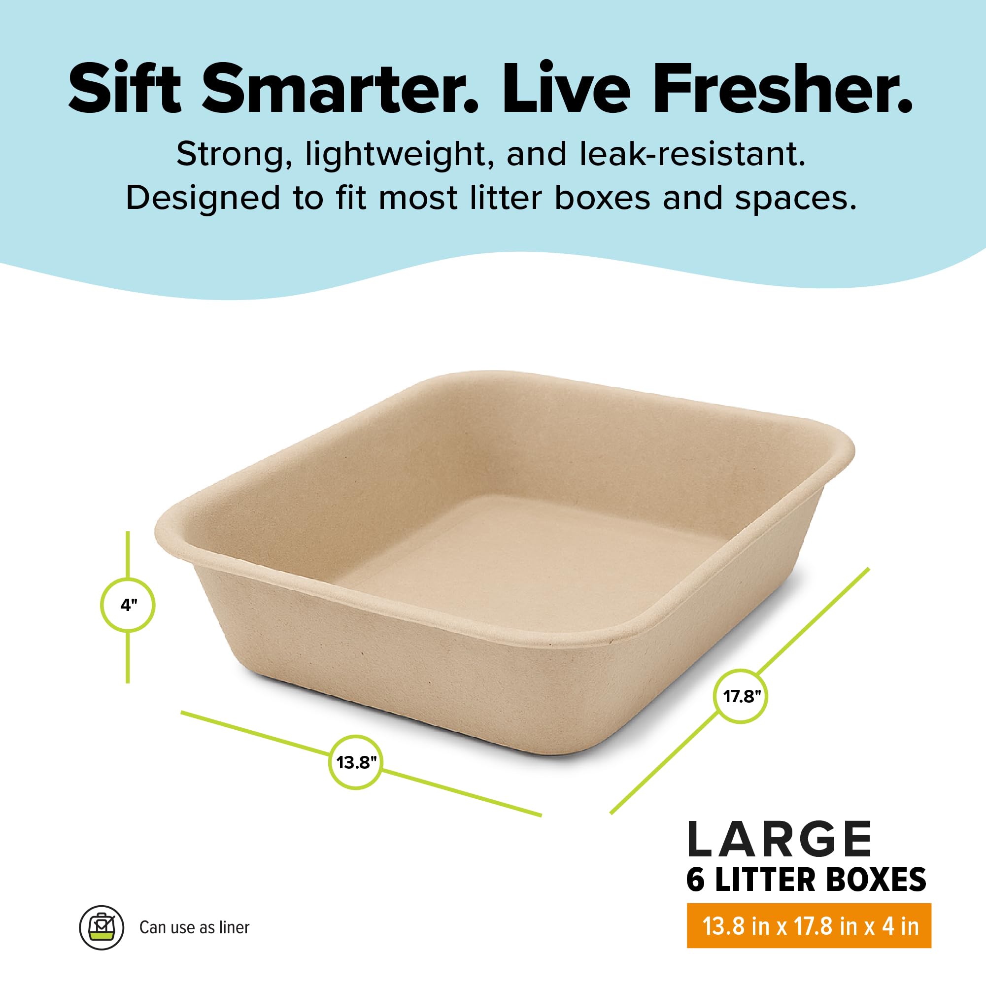 Kitty Sift low entry profile visible and accessible for kittens and seniors