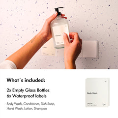 KIVY bottle neck open for easy refilling and simple, spill-free top-ups