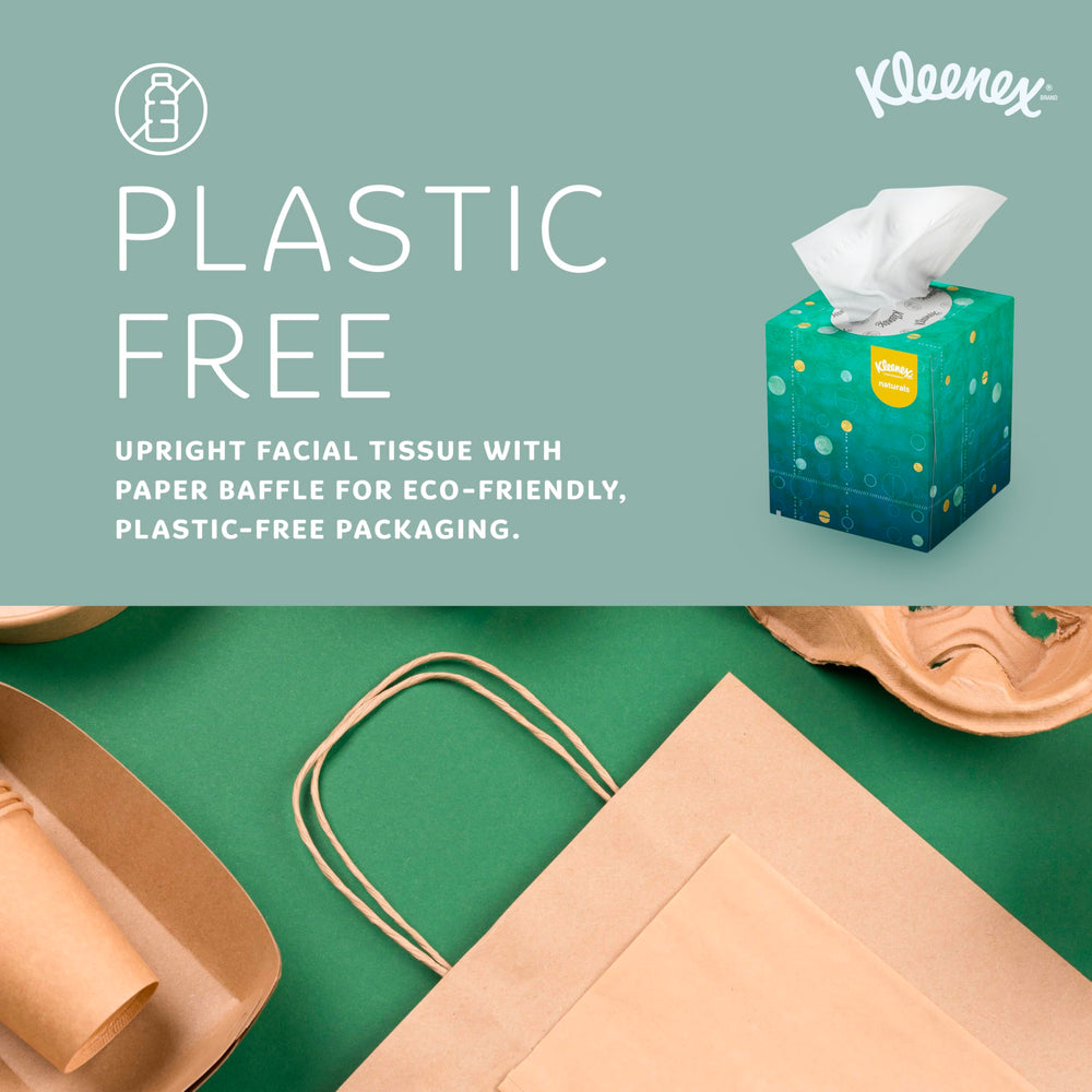 Kleenex box placed on restroom counter offering neat guest convenience