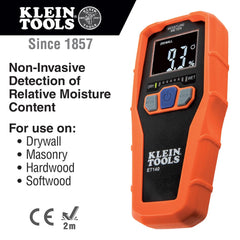 KLEIN TOOLS ET140 back panel highlighting durable housing and grip for jobsite use