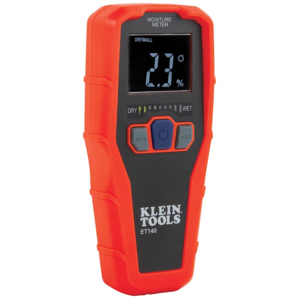 KLEIN TOOLS ET140 front view showing compact design and display for quick inspections