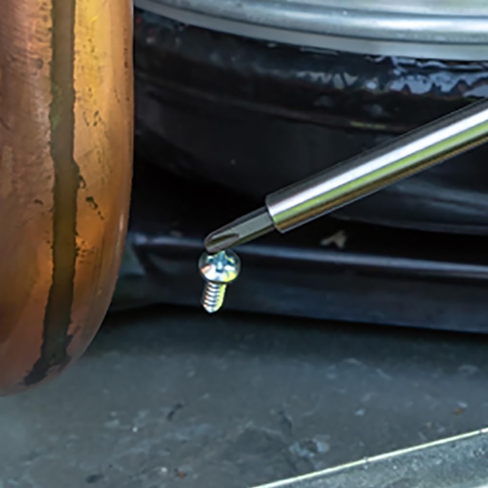 Klein Tools premium spin cap top enabling palm-guided precision control