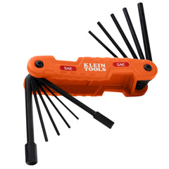 Klein Tools 70550 front view of folding handle showing grip and compact storage benefit
