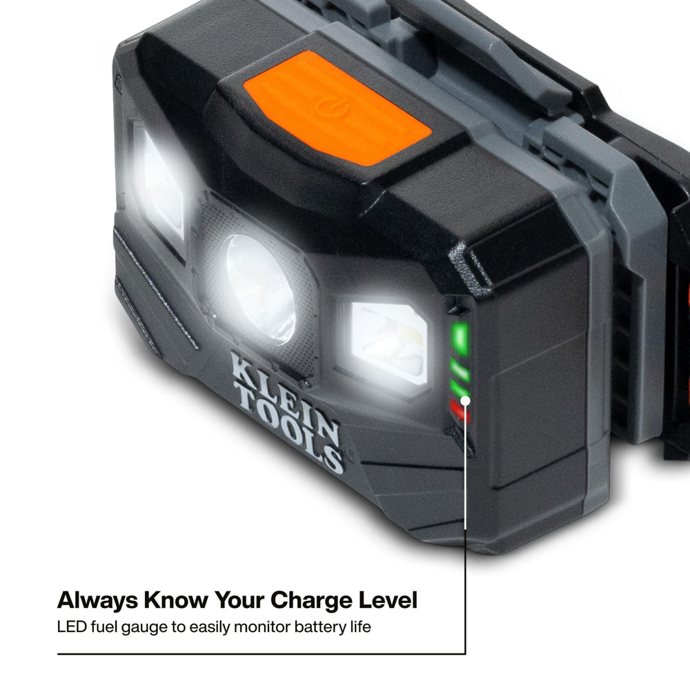 Klein Tools detached in hand showing portable use and easy removal