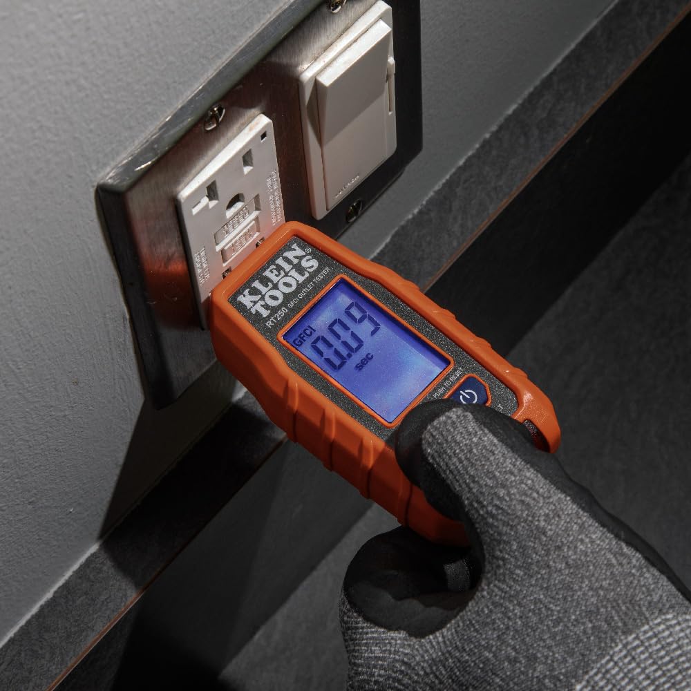 Klein Tools RT250 detecting open neutral at outlet to help pinpoint wiring faults