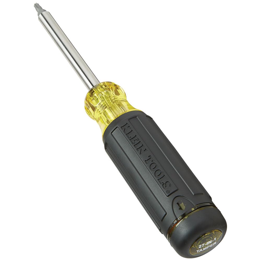Klein Tools held in hand for size comparison showing compact, portable benefit