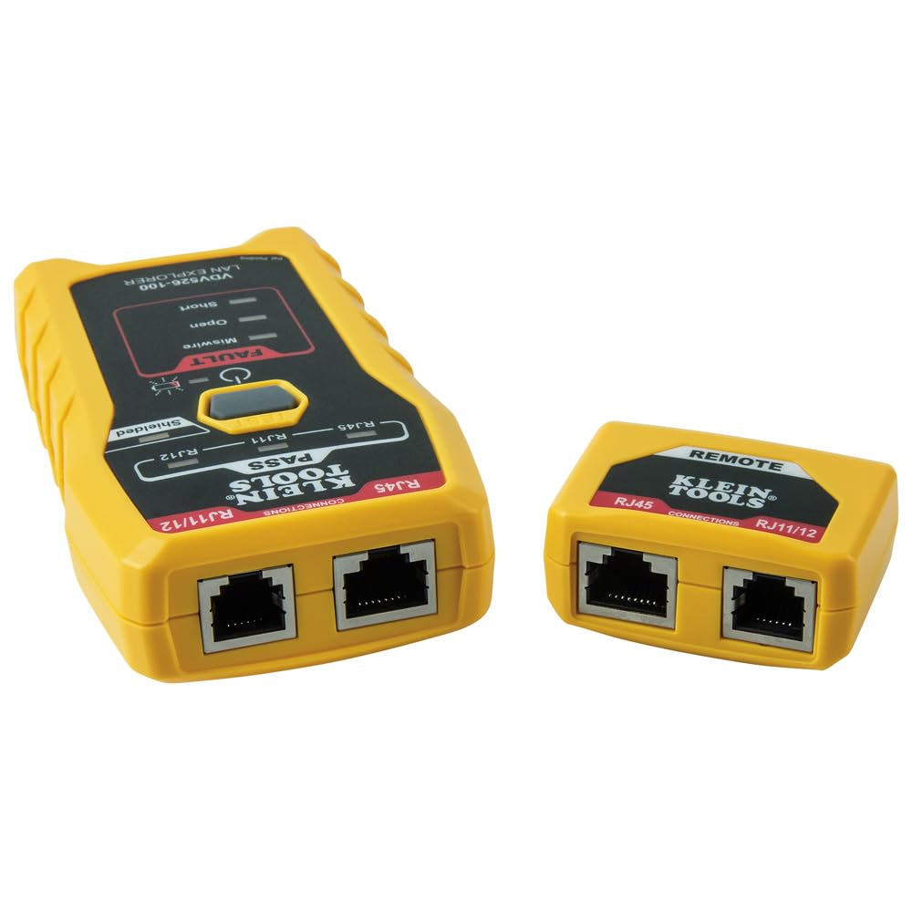 Klein Tools in-hand during field use for quick on-site verification