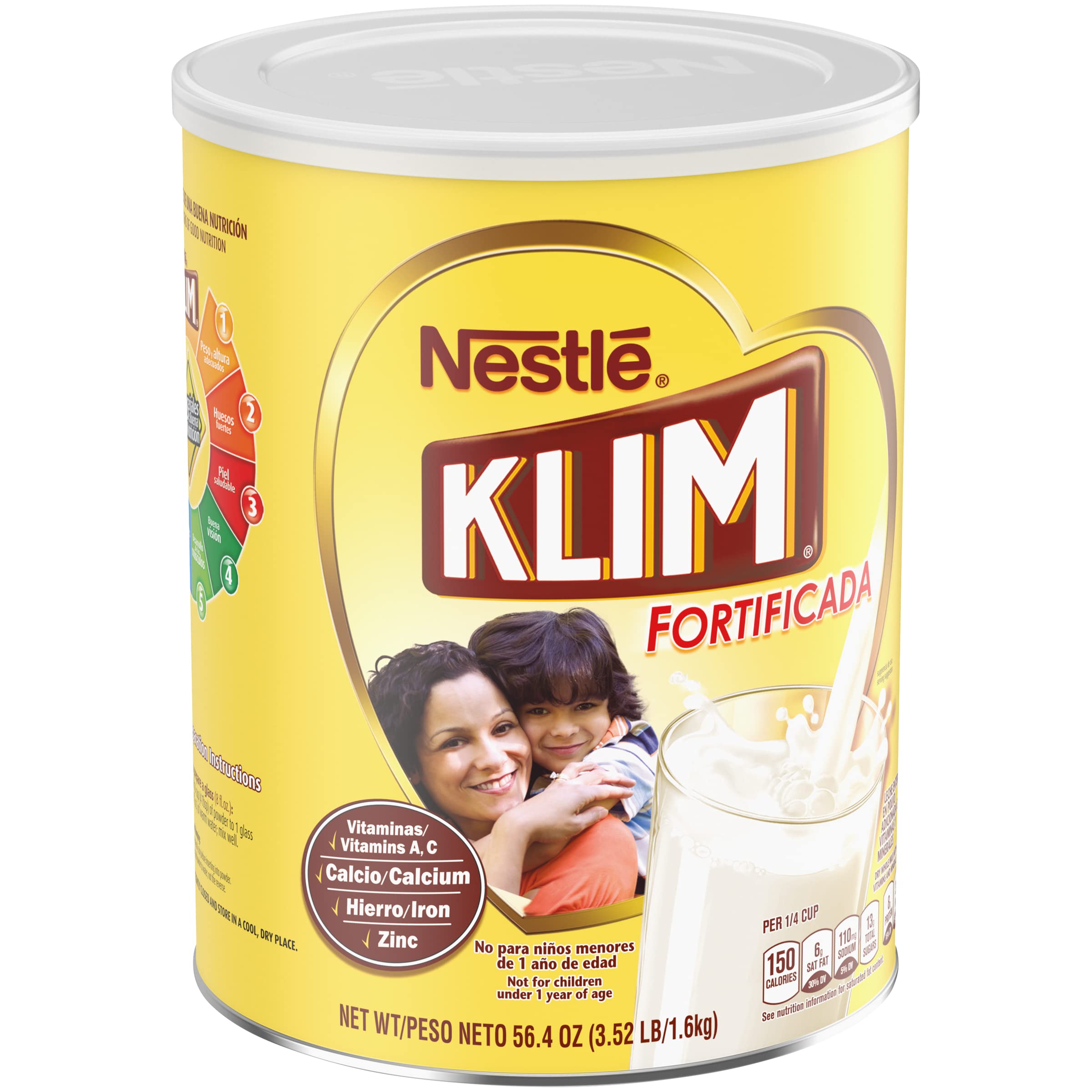 KLIM powder texture close-up illustrating fine consistency for recipes