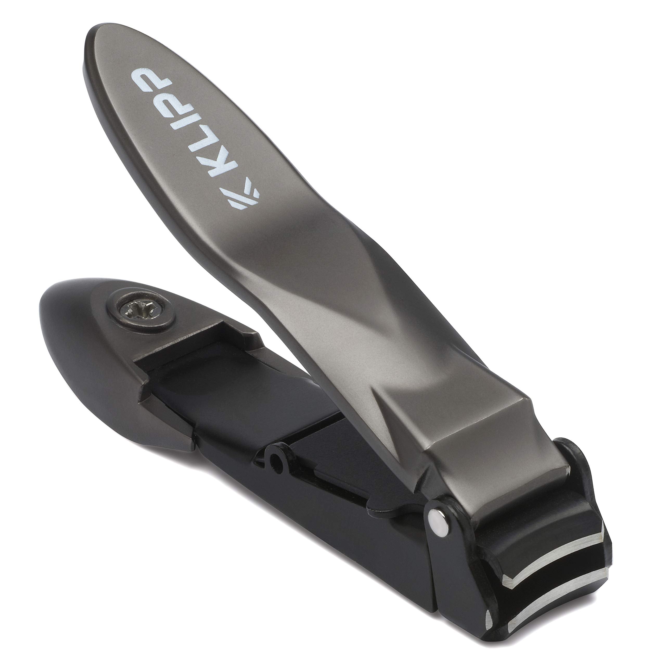 KLIPP front view matte black clippers showing sleek durable finish