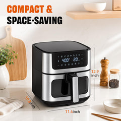 KMFurnila window and interior light detail for precise monitoring benefit