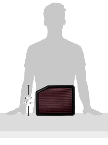 K&N filter side seal close-up showing durable construction benefit