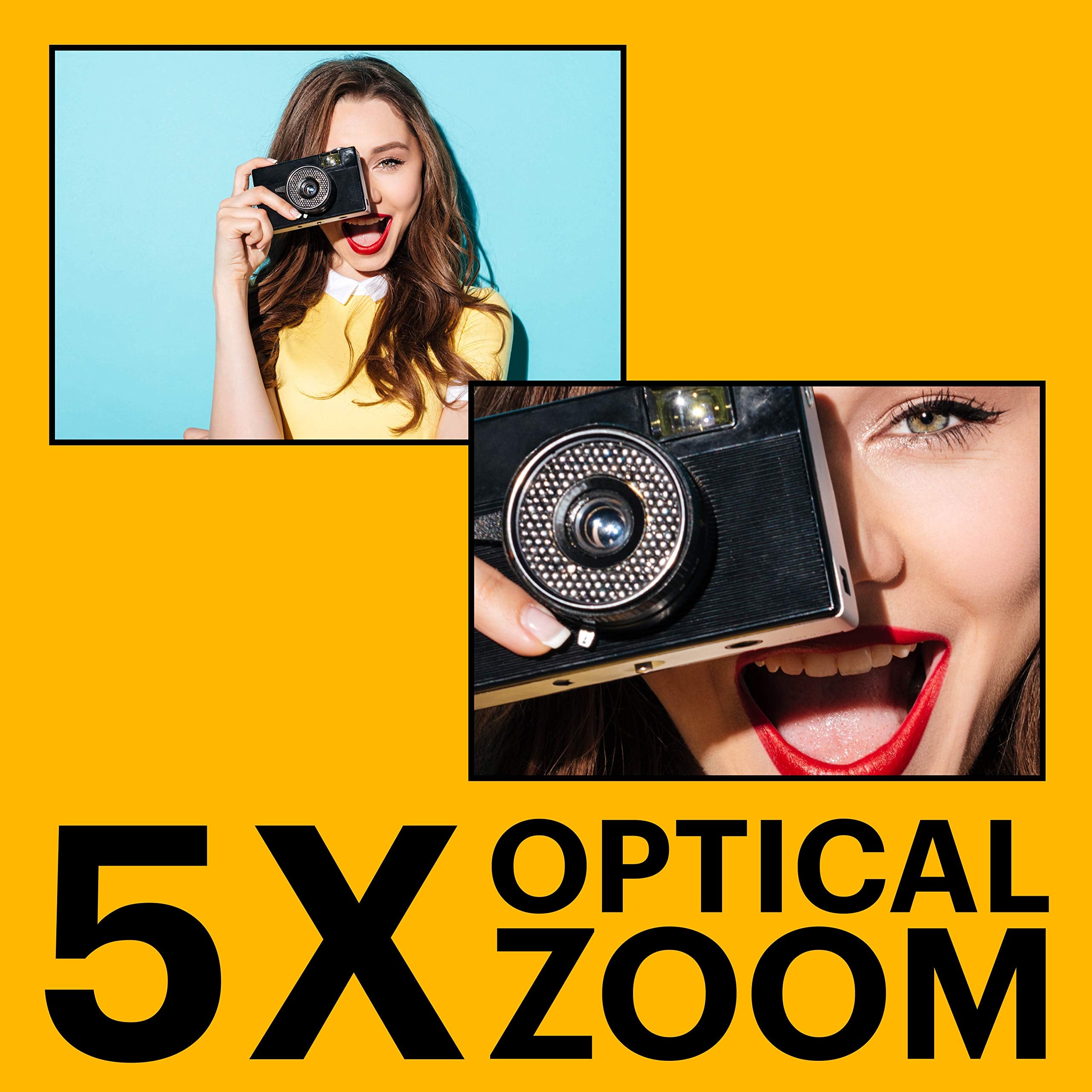 KODAK PIXPRO FZ55 slim side profile for pocket-friendly portability