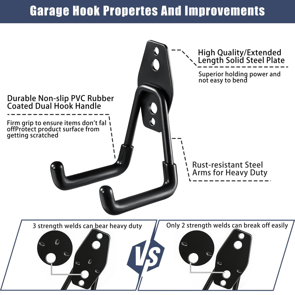 KOFANI large J hook supporting ladder demonstrating heavy-duty capacity