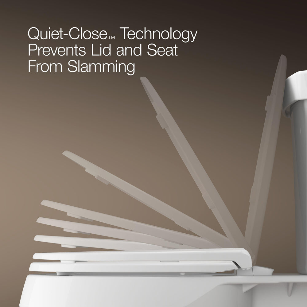 KOHLER Hyten underside bumpers gripping bowl to prevent seat movement