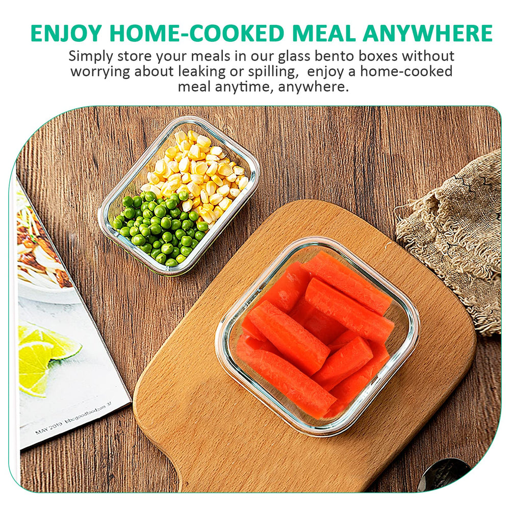KOMUEE meal prep in use with cooked food stored for grab-and-go convenience
