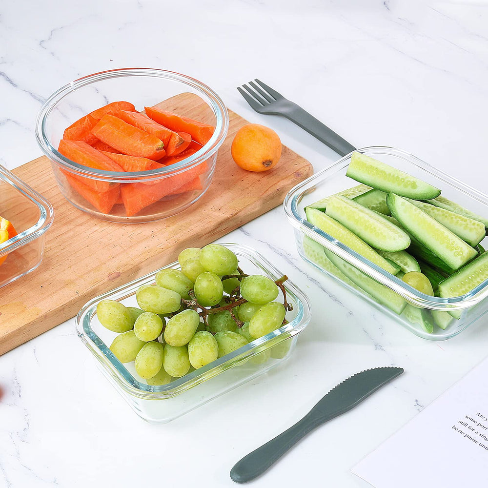 KOMUEE size comparison array showing variety for portion control