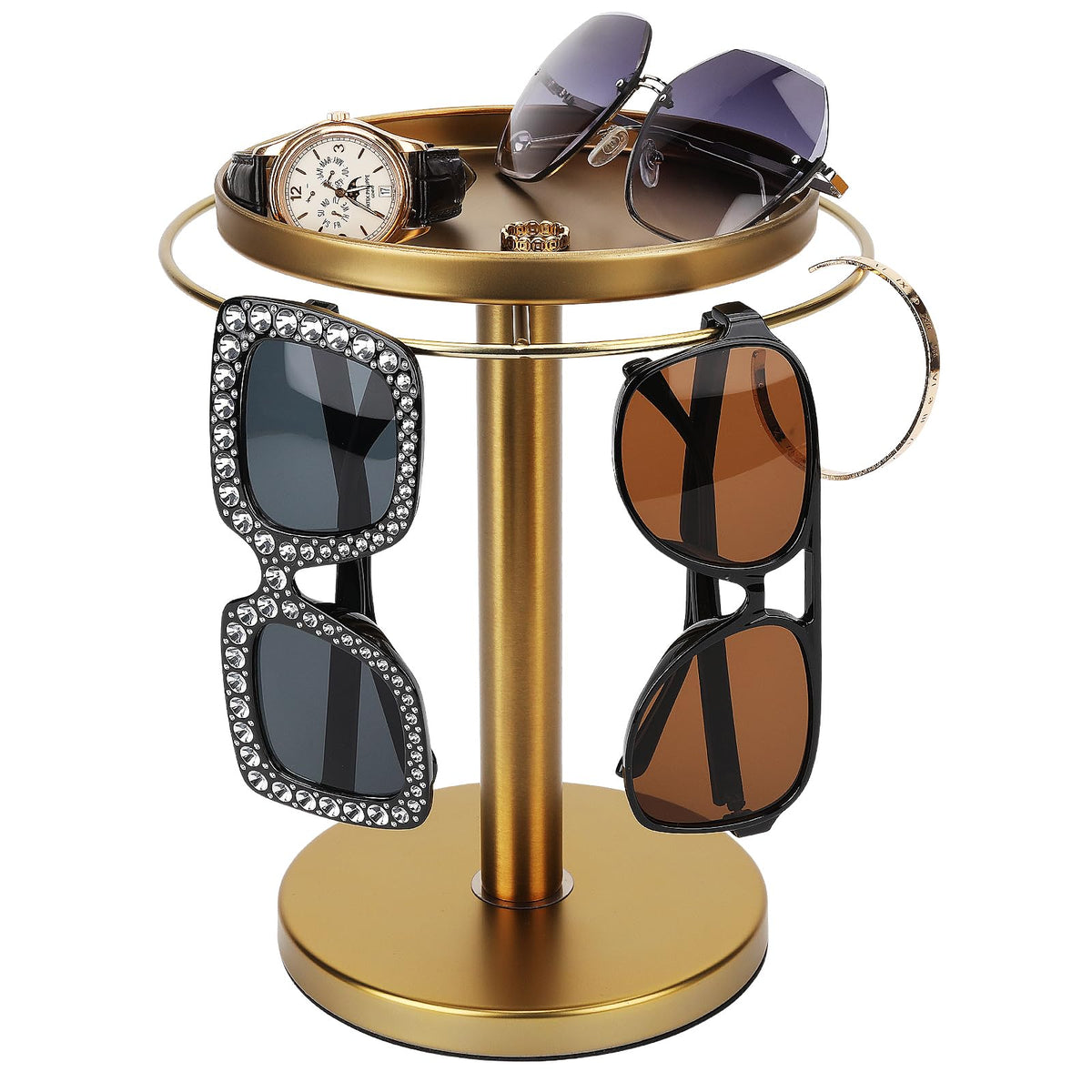 kondyfayo front view showing full glasses capacity and organized display