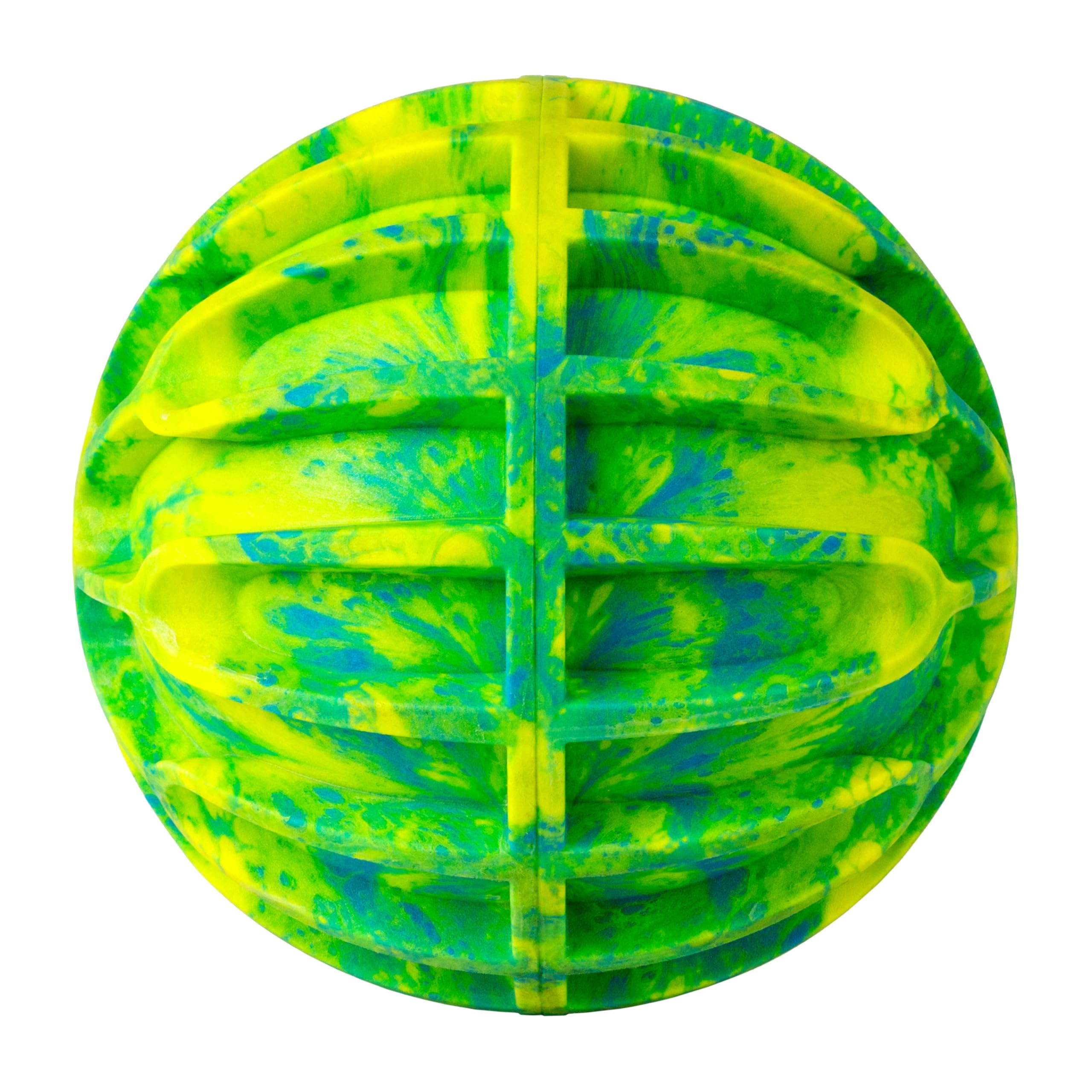 KONG FlexBall close-up of deep ridges for easy gripping and throwing