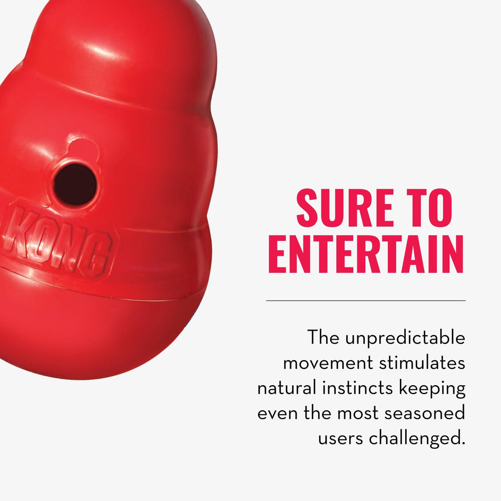 KONG Wobbler textured surface highlighting durable material benefit