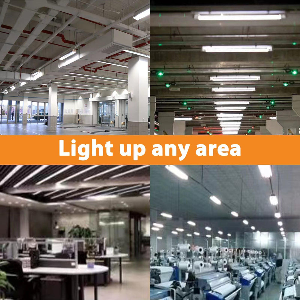 Konideke linear array in office ceiling for uniform room illumination