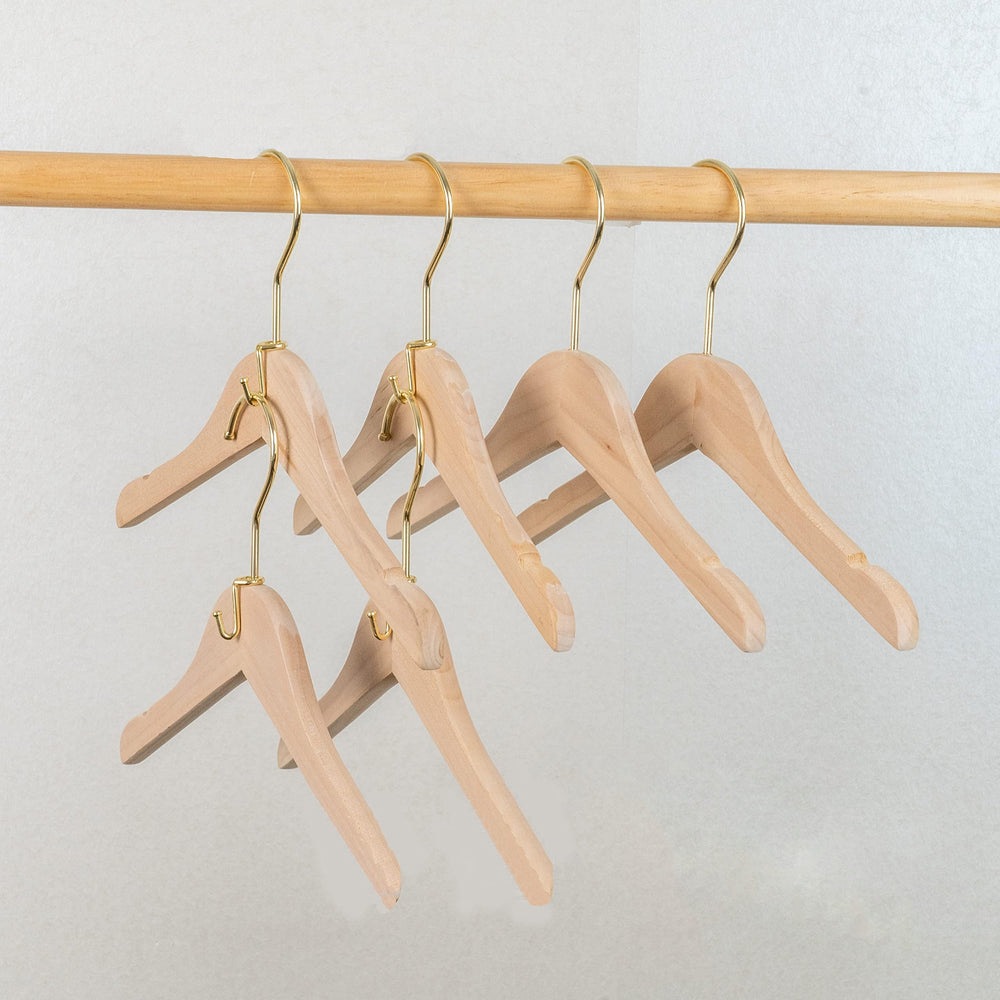 Koobay hooks supporting jeans and coats demonstrating strong hold benefit