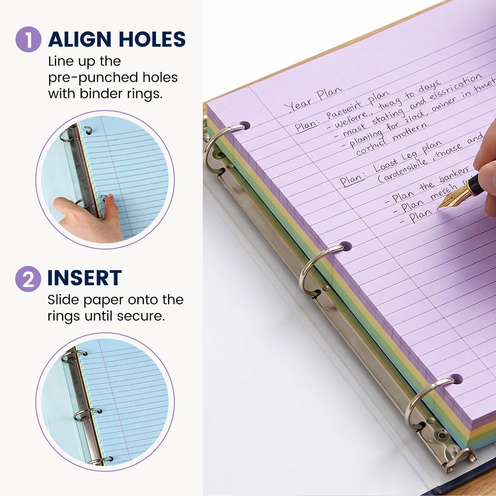 Koogel colored paper on a study desk boosting organized notes and productivity