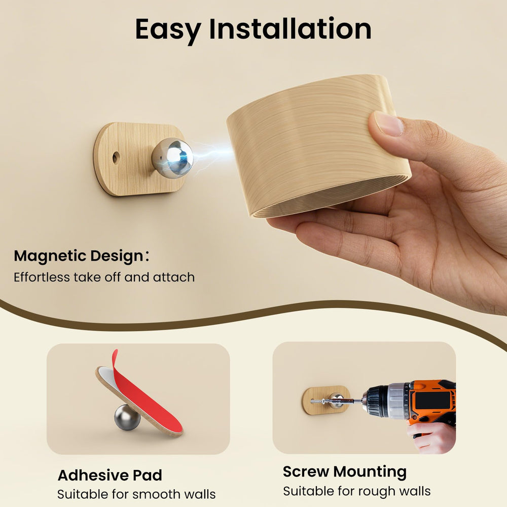 Koopala mounted beside bed providing warm reading light for comfort