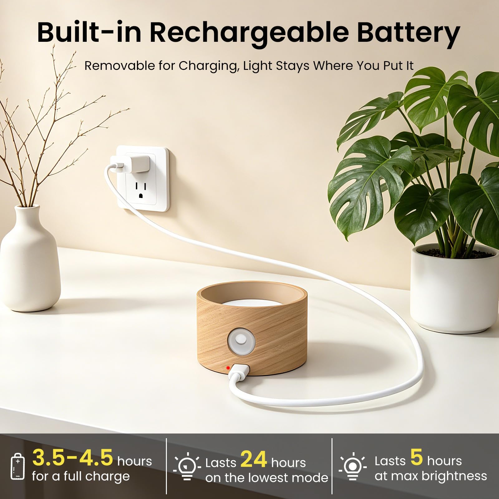 Koopala USB Type-C charging port close-up for fast recharge benefit