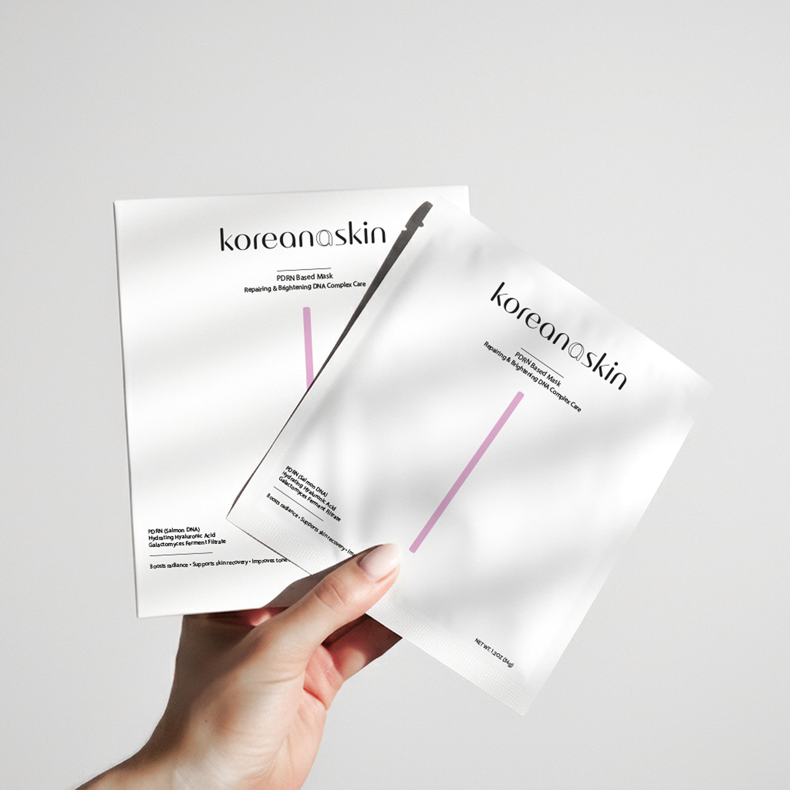 Koreana Skin mask in a bathroom routine setting showing easy inclusion in nightly skincare