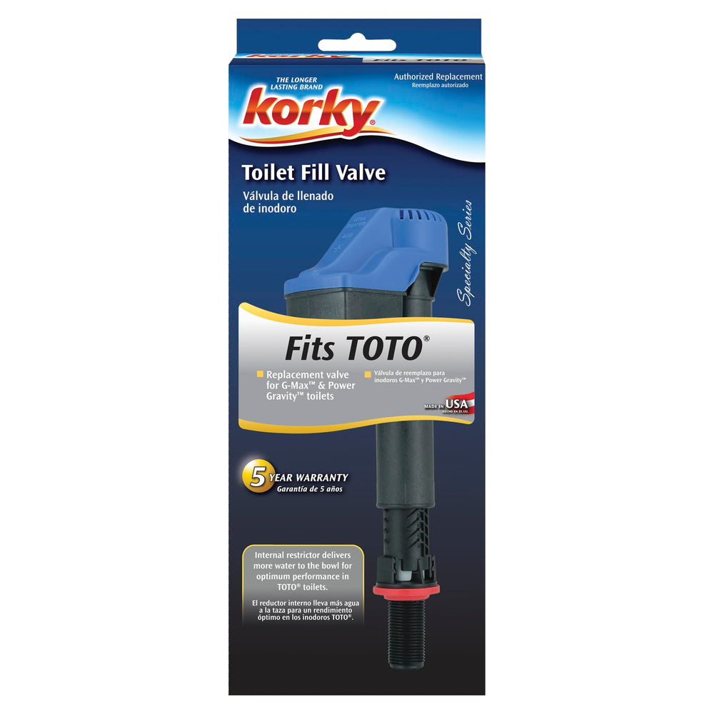 Korky twist-lock height adjustment showing tools-free sizing benefit