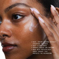 KORRES creamy texture close-up demonstrating nourishing consistency