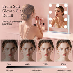 Kotdning detachable 10x magnifier detailed shot for precision makeup