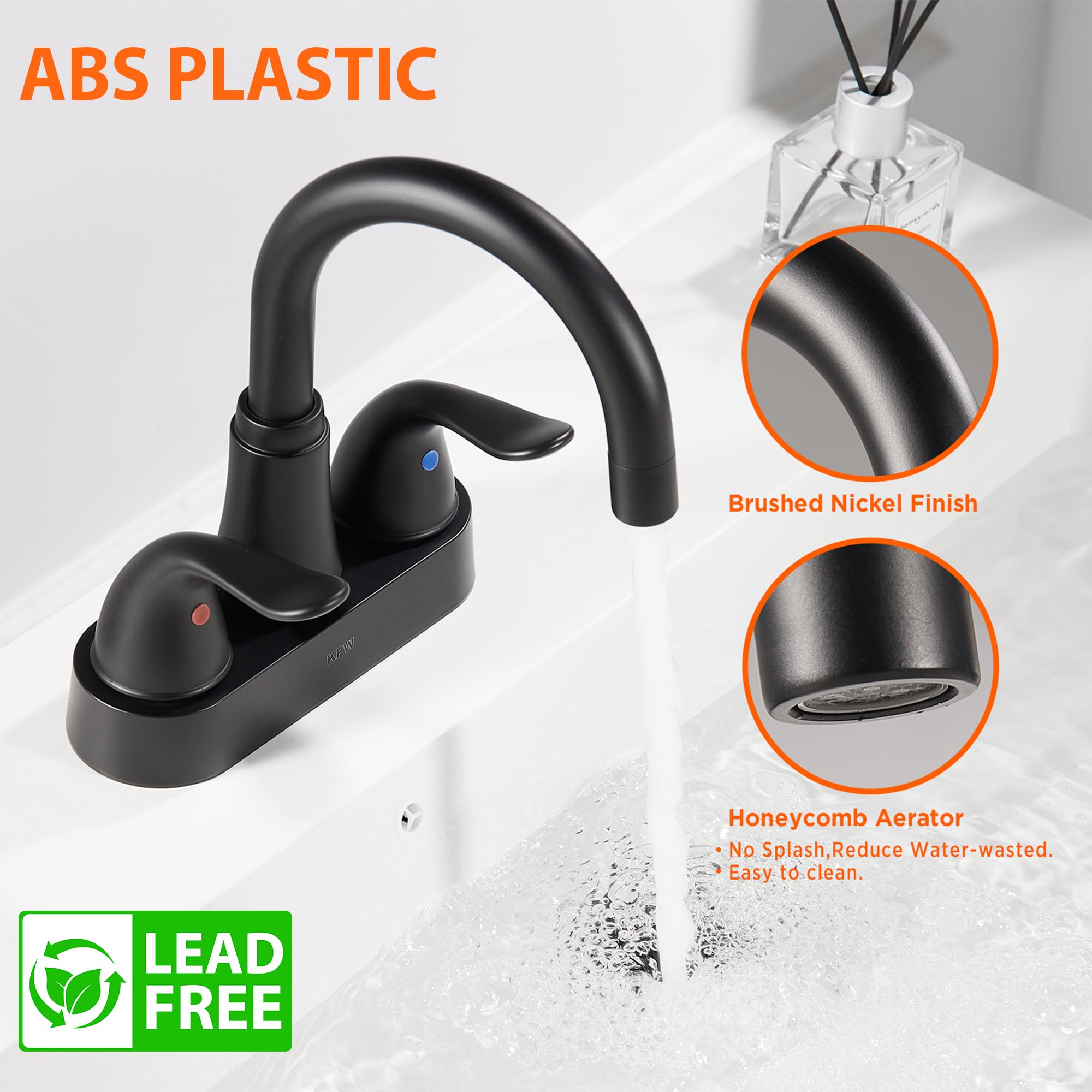 KPW installed on sink lifestyle showing real-world use and improved bathroom style