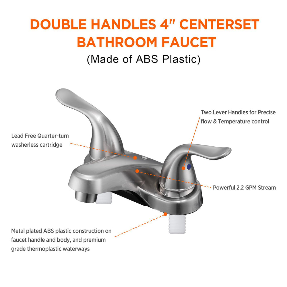 KPWATER close-up of dual handles highlighting precise control benefit