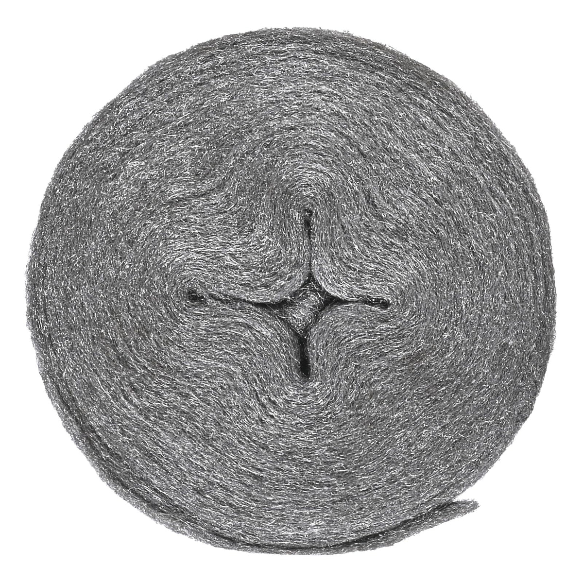 KQCXIK front view of 65ft steel wool roll showing packaging and length benefit