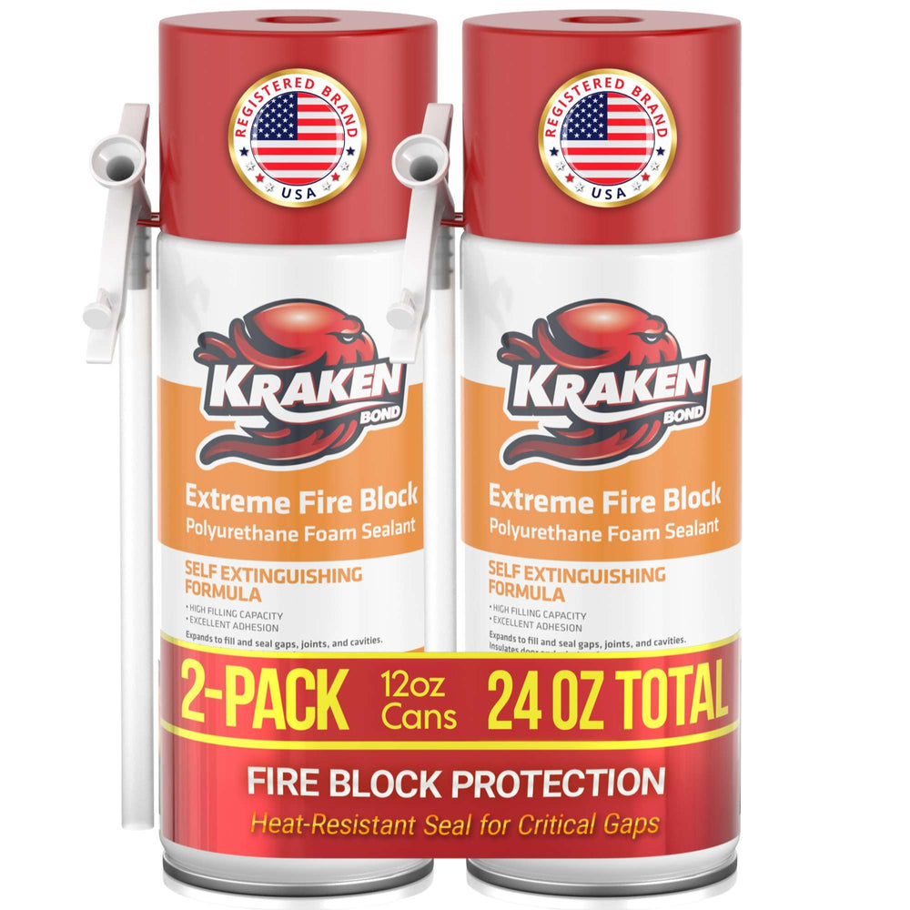 KRAKEN BOND front packaging showing two orange 12oz cans and clear labeling for safety
