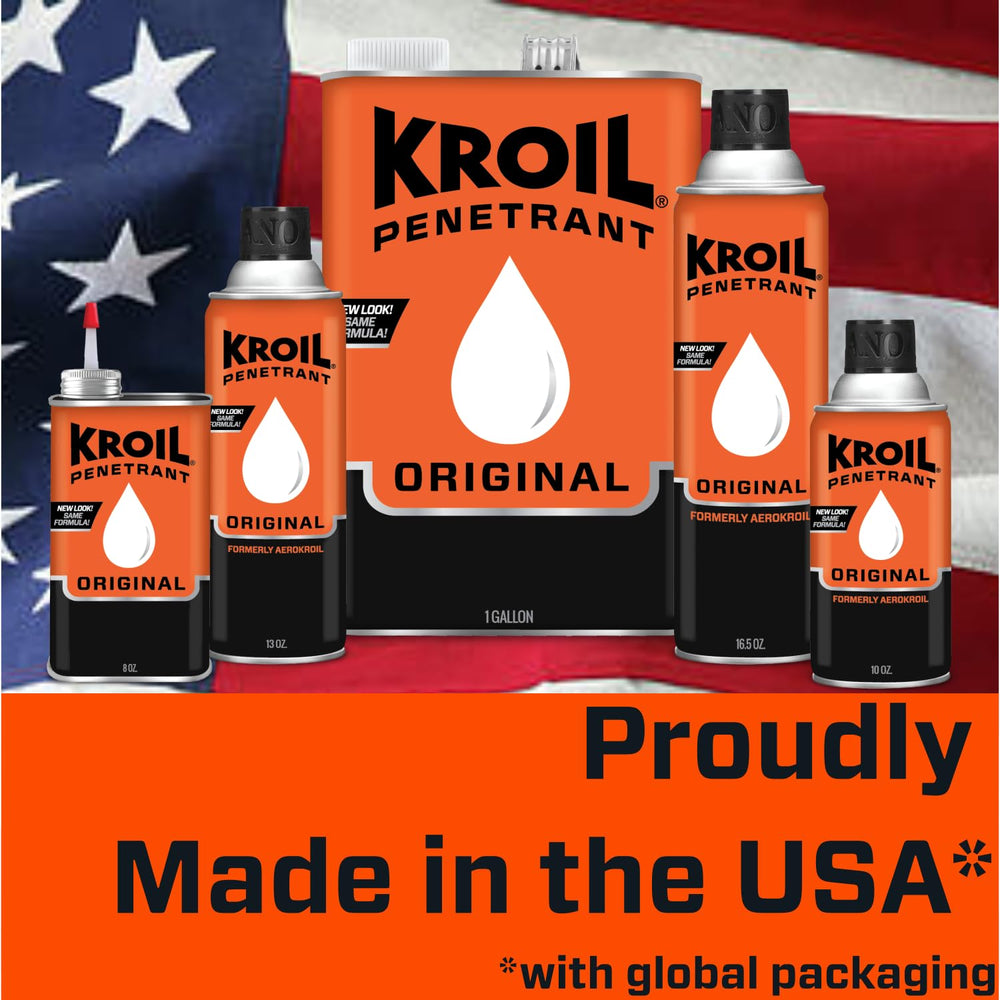 KROIL on workbench during repair illustrating everyday maintenance benefit