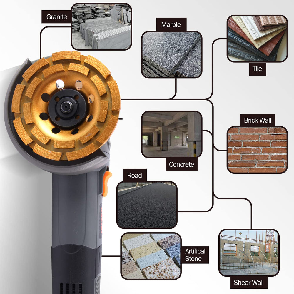 KSEIBI side profile of segmented cup wheel highlighting segment layout for aggressive removal