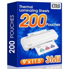 KTRIO front packaging showing 200-pack and paper protection benefit