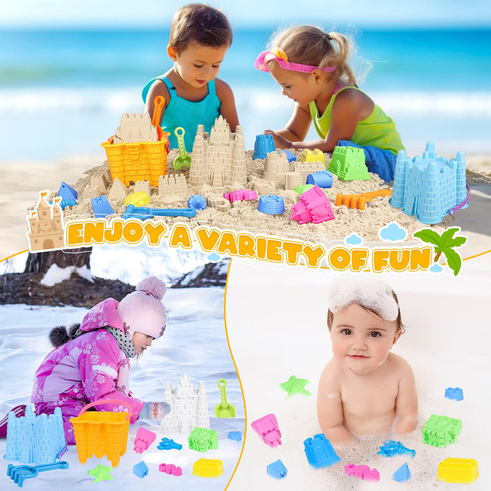 KUBUSFLY family playing in backyard sandbox demonstrating versatile outdoor use
