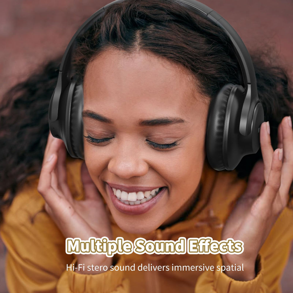 KVIDIO earcup close-up of memory-protein foam for long-wear comfort
