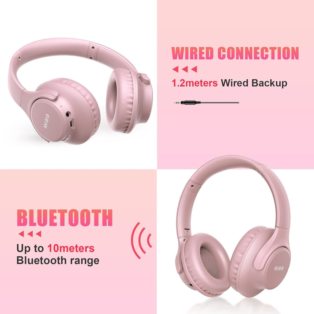 KVIDIO connected with 3.5mm cable showing wired-mode backup reliability