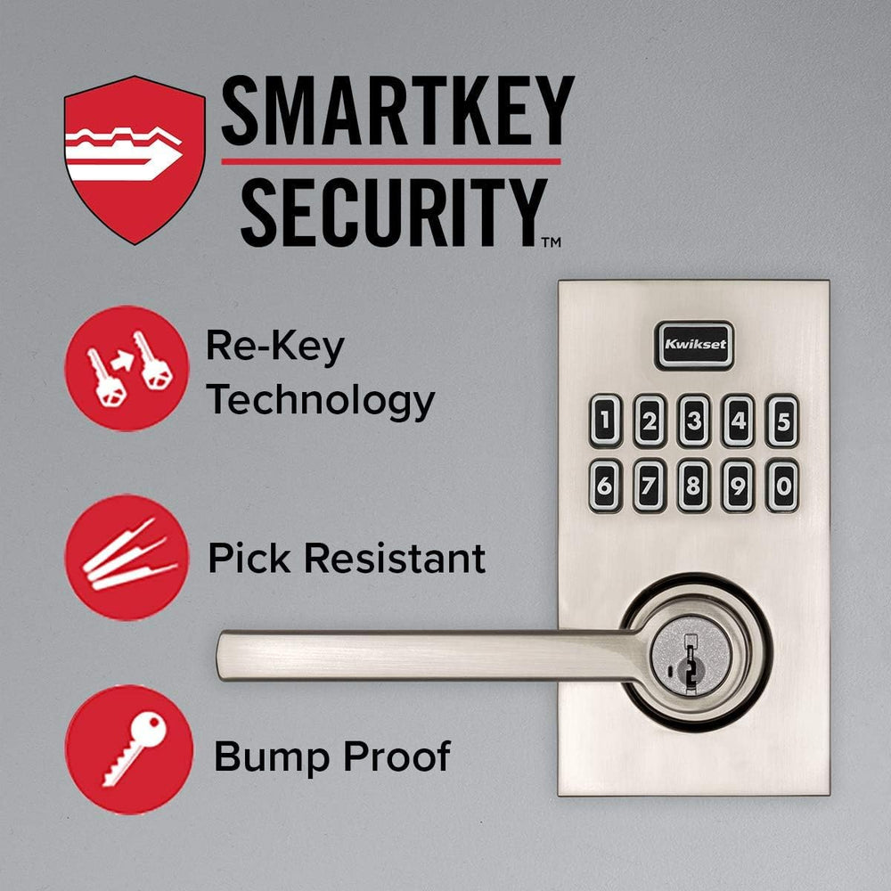 Kwikset SmartCode 917 installed on a residential door in a home setting for everyday access